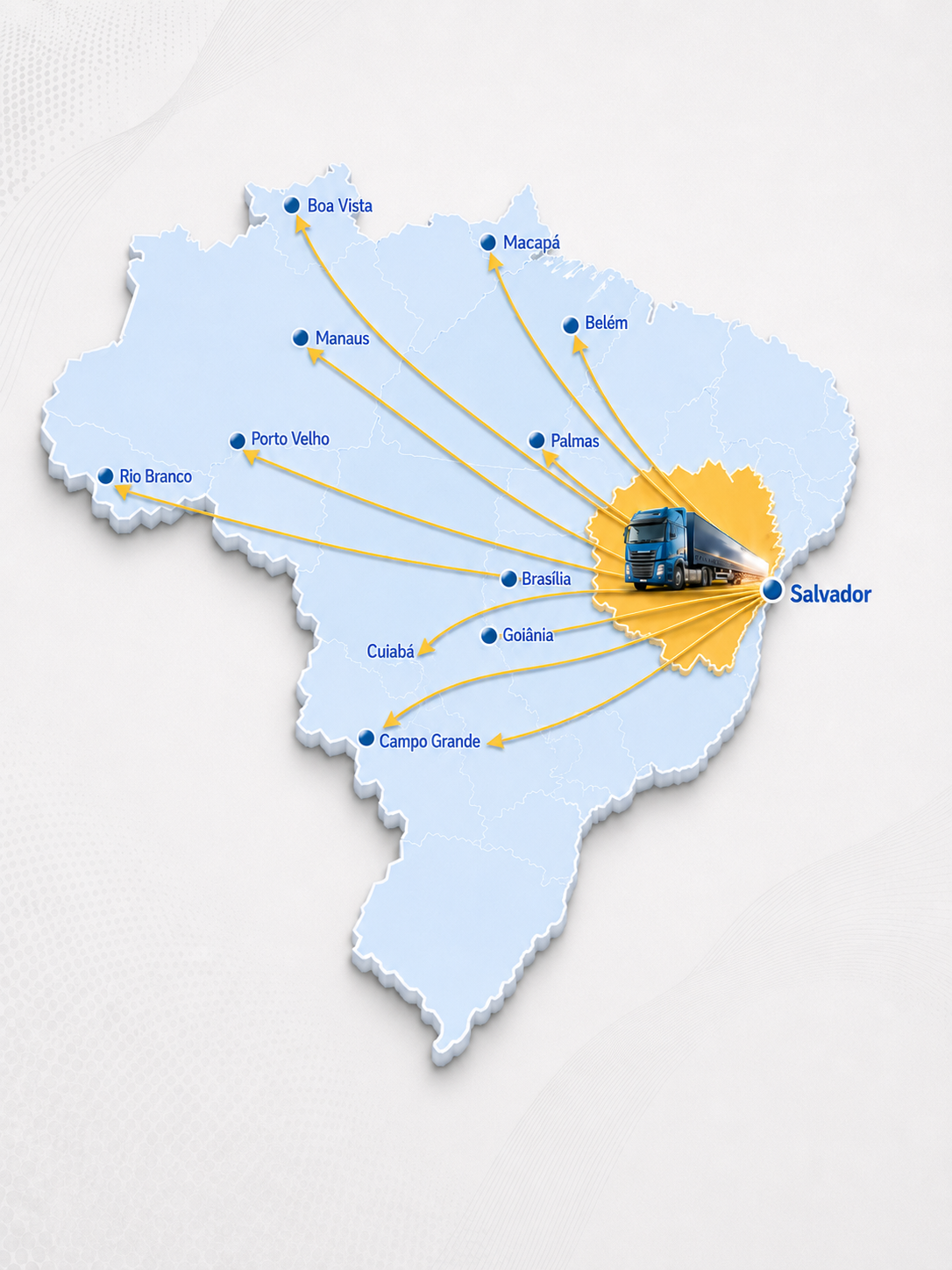 Fretes, mudanças e logística com segurança, agilidade e cobertura nacional